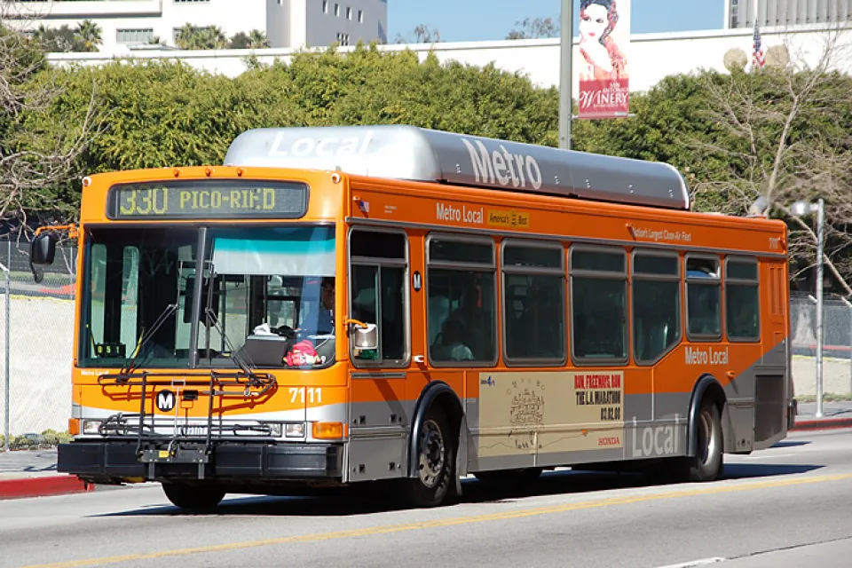 Los Angeles Metro Bus